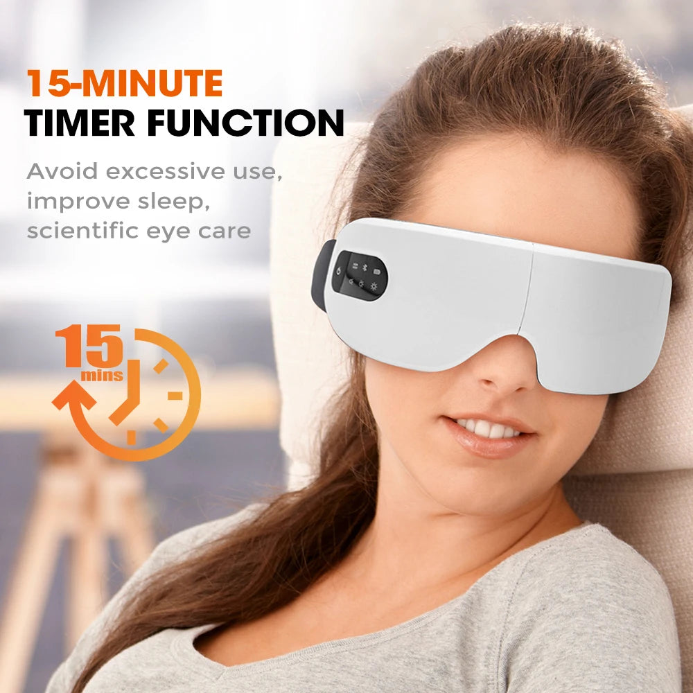 Smart Eye Massager Bluetooth Music Vibration Massage Eyemask